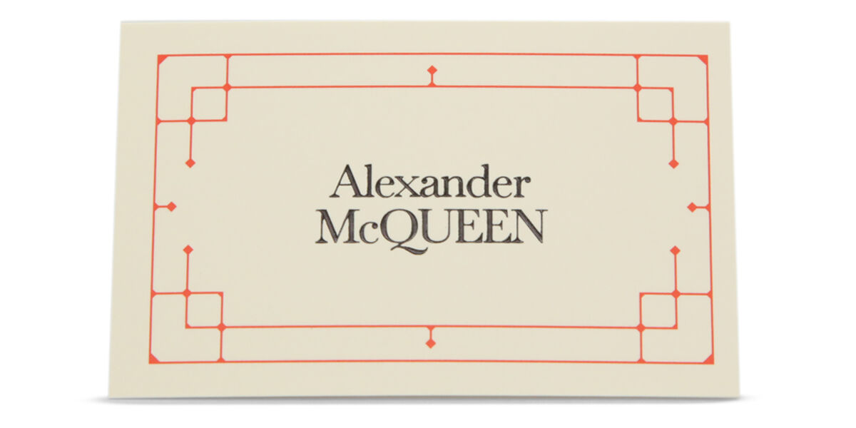 Alexander McQueen AM0585O 004 Carré Gradient Blue lunettes ...