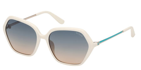 Lunettes De Soleil Guess GU00197 20B - Gris, Taille 55/20/140, Femme, UV400, Neuves
