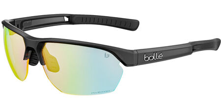 Lunettes De Soleil Bolle Edge II - Modèles Français, Verres Miroir Polarisés, Avec étui D'origine Et Bras Rallonges, Très Bon état