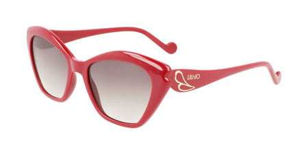Liu Jo Lunettes De Soleil Mixte LJ2171 716 Gold Shiny - Rectangle Modifié, Taille 53