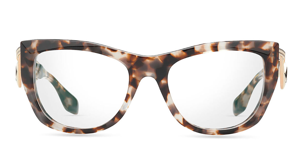 Icelus Hyperopes Dita Icelus Optical DTX438-A-03 Oeil de Chat Cream Tortoise/White Gold ...