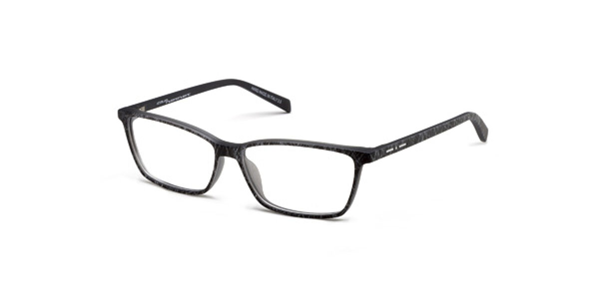 Italia Independent II 5627 FTR.071 Rectangulaire Gris lunettes ...