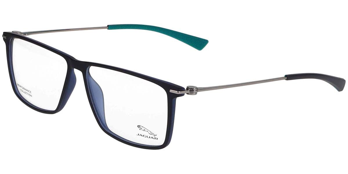Monogram 6832 Jaguar 6832 3100 Rectangulaire Bleu lunettes | EasyLunettes France